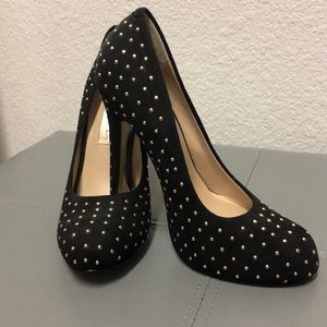 Never worn Black with gold stud I.N.C. Heels